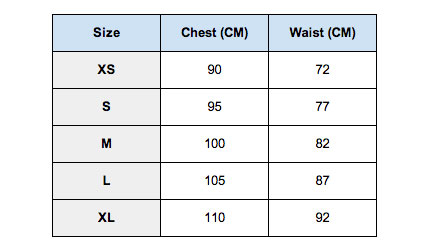 Hurley Size Chart Mens