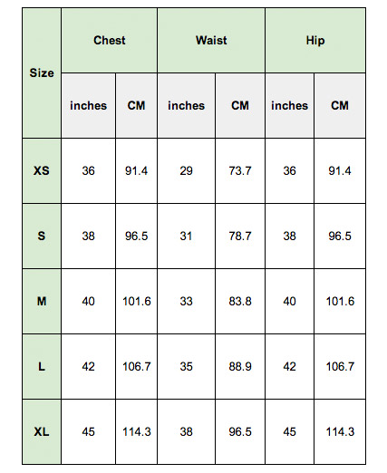 Paul Frank Size Chart