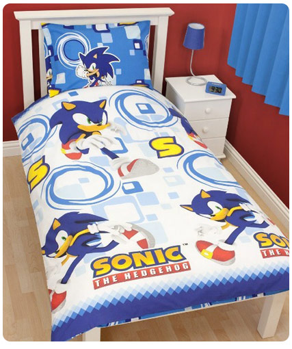 Sonic The Hedgehog Single Quilt Cover Set