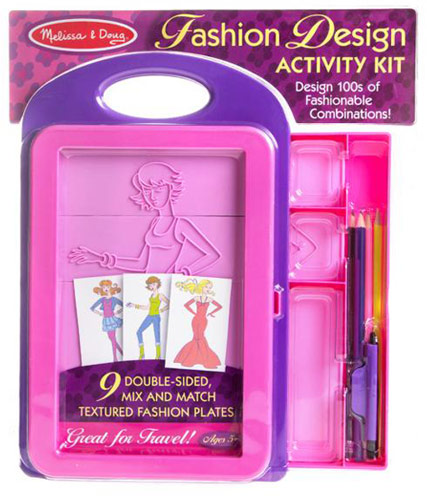 melissa and doug fashion design kit