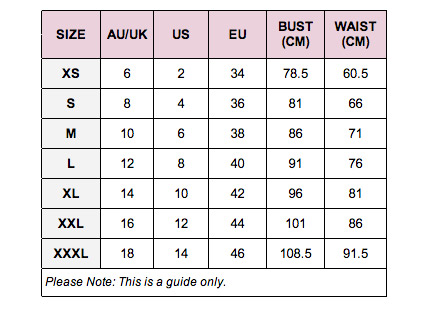 Tommy Hilfiger Baby Size Chart