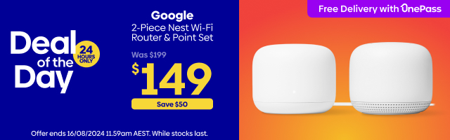 Google Nest Wi-Fi Router & Point Set