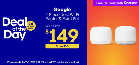 Google Nest Wi-Fi Router & Point Set