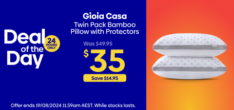 Gioia Casa Luxury Pillow Twin Pack