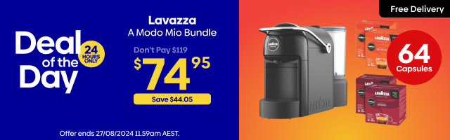 Lavazza Coffee Machine & Capsule Bundle