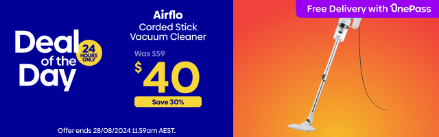 Airflo Corded Stick Vacuum