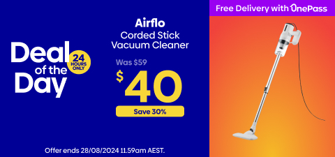 Airflo Corded Stick Vacuum