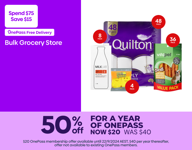 Bulk Groceries - Spend $75, Save $15