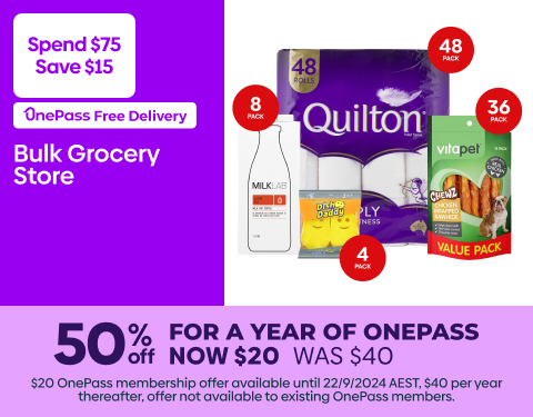 Bulk Groceries - Spend $75, Save $15