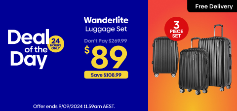 Wanderlite 3-Piece Luggage Set