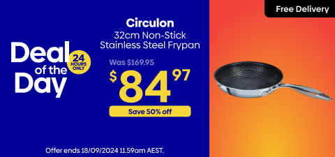 Circulon 32cm SteelShield C-Series Frypan