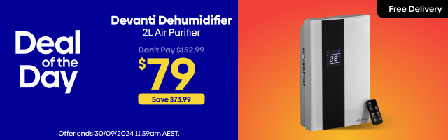 Devanti 2L Dehumidifier & Air Purifier