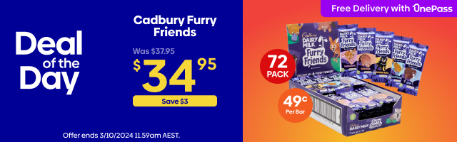 Cadbury Furry Friends 72-Pack