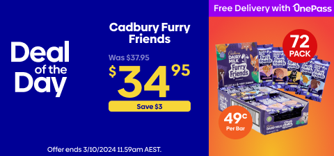 Cadbury Furry Friends 72-Pack