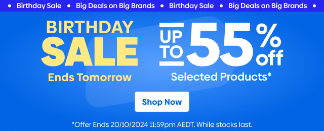 Catch Birthday Sale - Ends Tomorrow - Up to 55% Off Selected Items