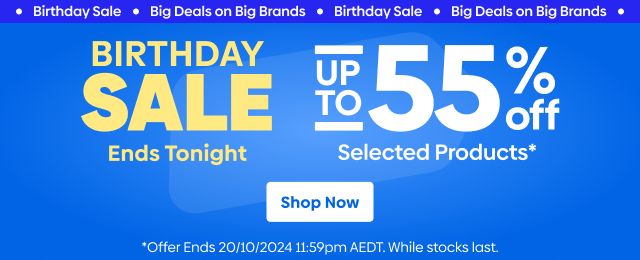 Catch Birthday Sale - Ends Tonight - Up to 55% Off Selected Items