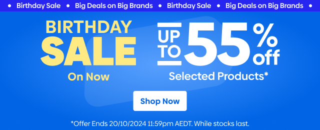 Catch Birthday Sale - On Now - Up to 55% Off Selected Items