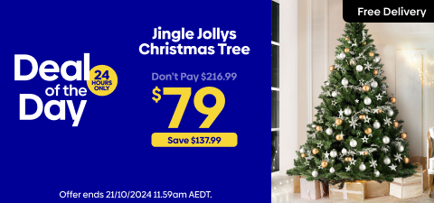 Jingle Jollys 2.4m Christmas Tree