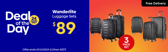 Wanderlite 3-Piece Luggage Sets