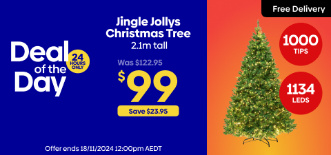 Jingle Jollys 2.1m Christmas Tree