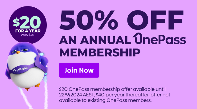 50% off OnePass Memberships