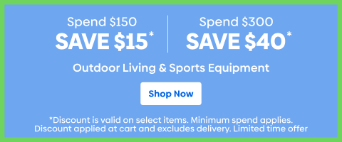 Outdoor Store - Spend $150, Save $15 | Spend $300, Save $40