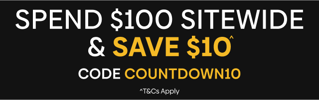 Spend $100 Sitewide & Save $10