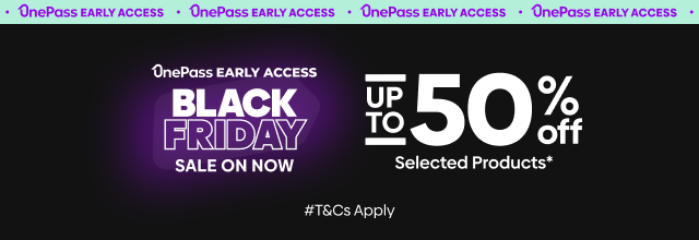 OnePass Early Access Black Friday Sale On Now