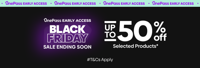 OnePass Early Access Black Friday Sale Ending Soon