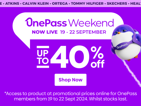 OnePass Weekend - Now Live