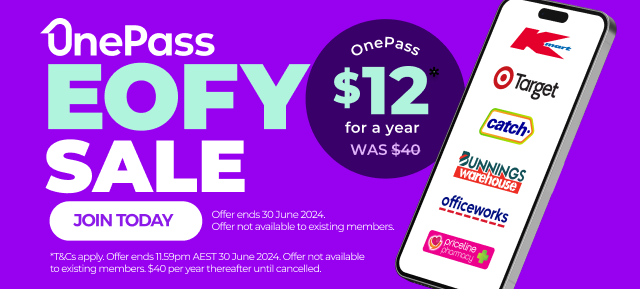 OnePass $12 for a year. Was $40. Sale ends June 30.