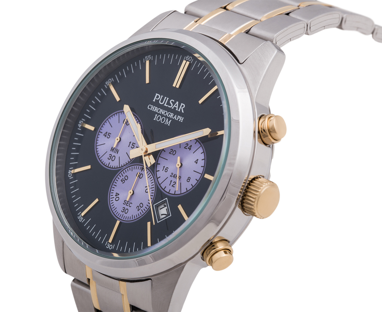 pulsar men's chronograph watch