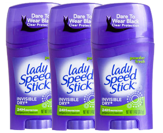 3 x Lady Speed Stick Powder Fresh Deodorant