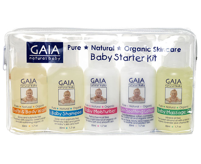GAIA Natural Baby Starter Kit 5-Pack