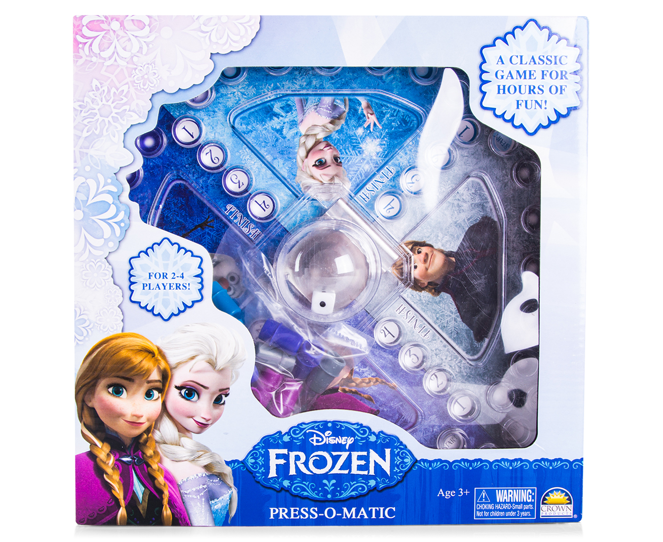 Disney Frozen Press-O-Matic Board Game