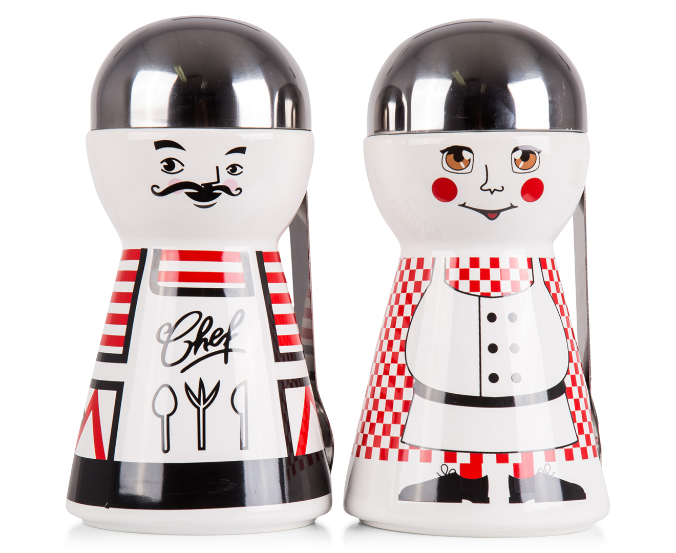 Mr. & Mrs. Chef Canister 2-Piece Set