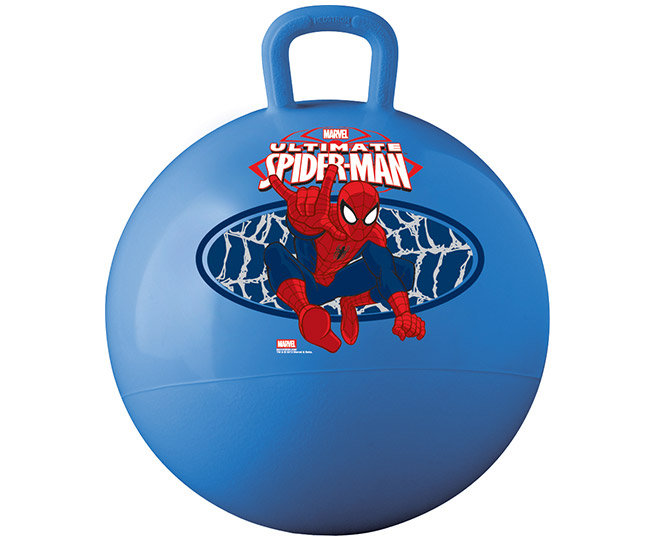 CatchOfTheDay.com.au | Ultimate Spiderman 38cm Licensed Hopper Ball