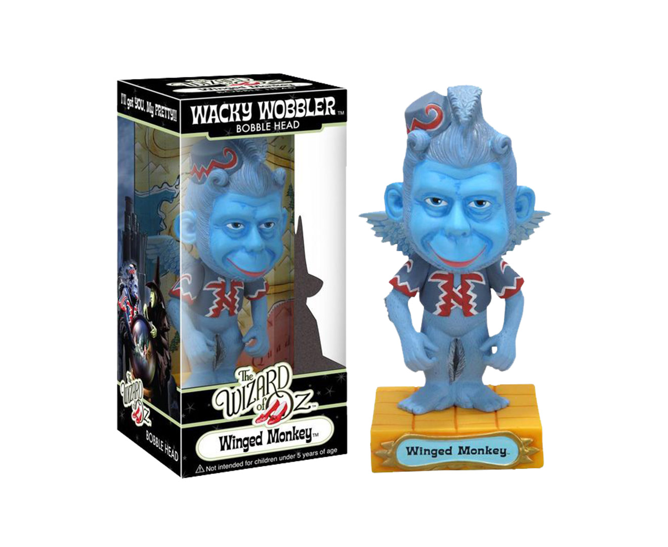 wacky wobbler bobble head