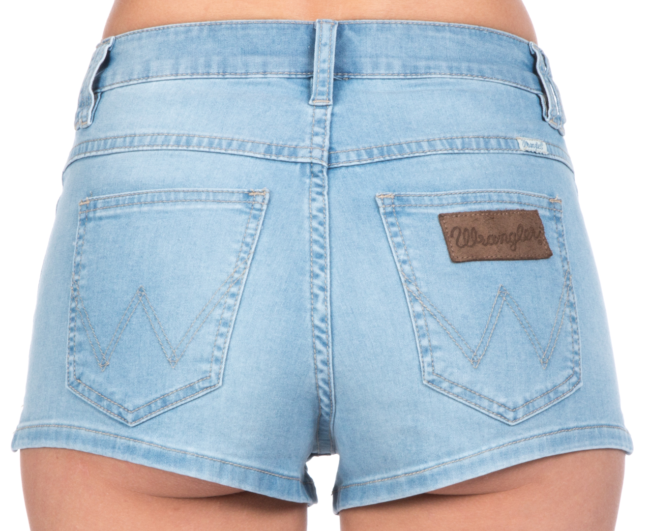 CatchOfTheDay.com.au | Wrangler Women’s Hi Cheeky Short - Twill