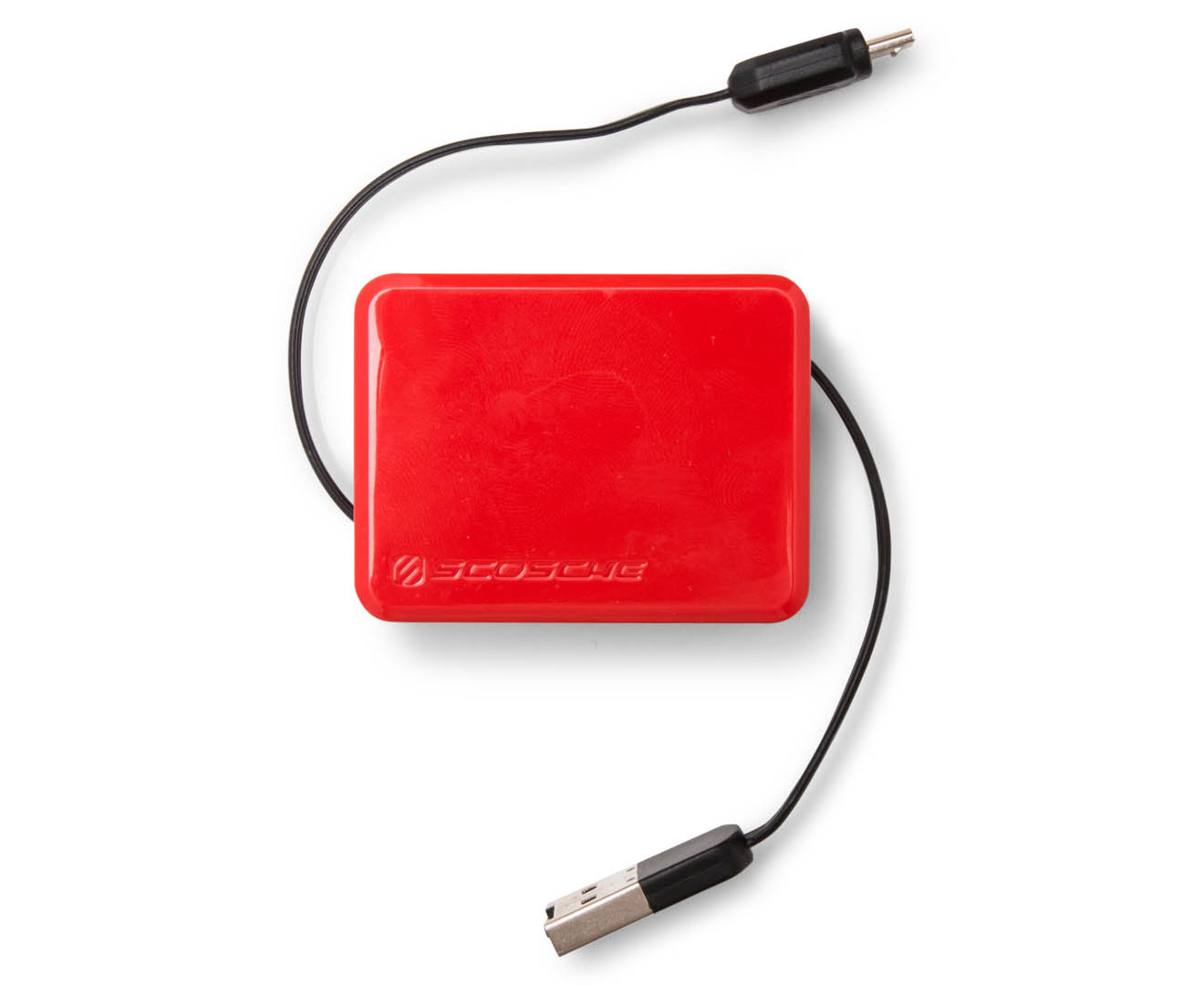 2 x Scosche MicroBOX 3ft Retractable USB Cable