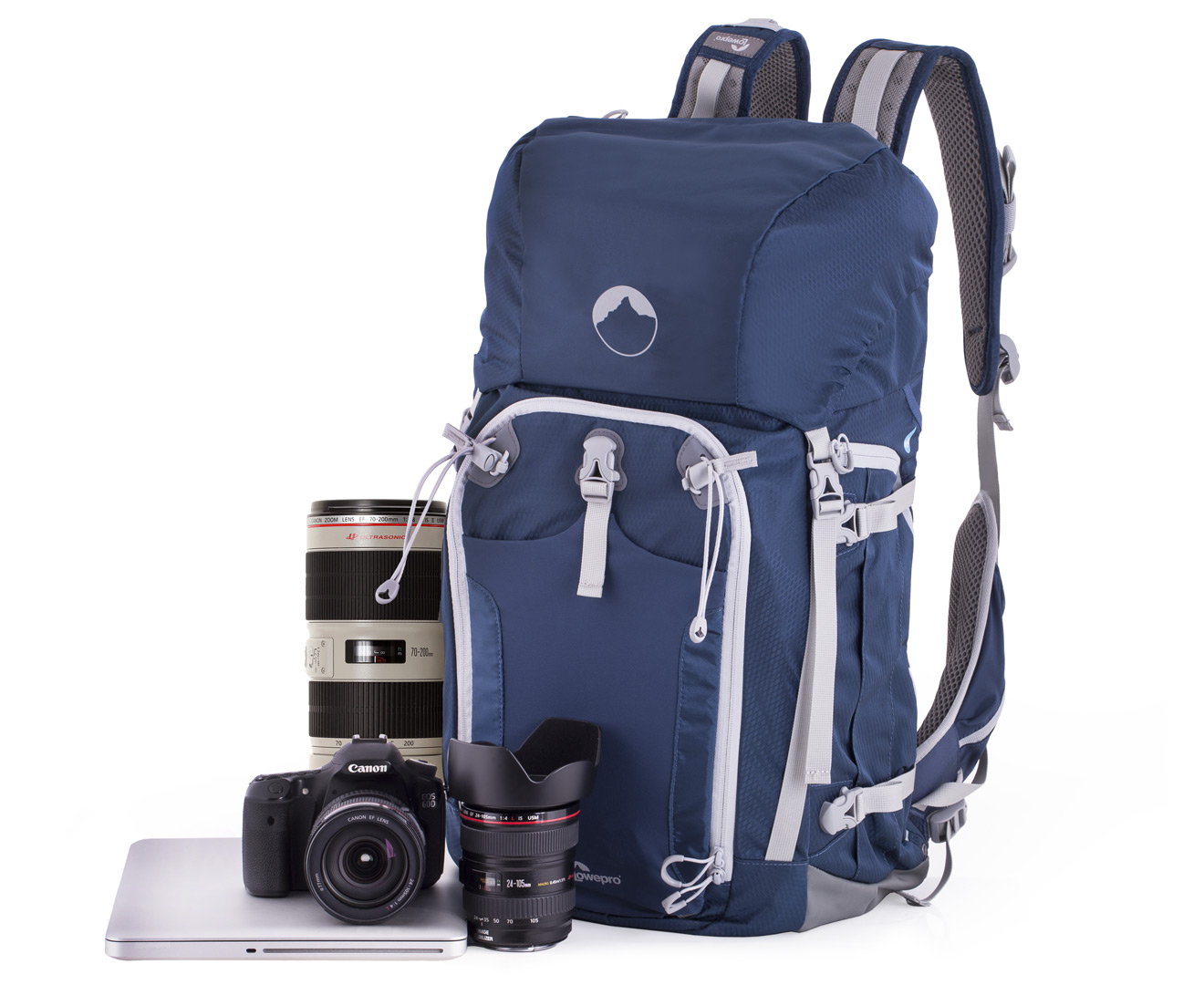 Lowepro Rover Pro 45L AW Backpack - Galaxy Blue/Light Grey