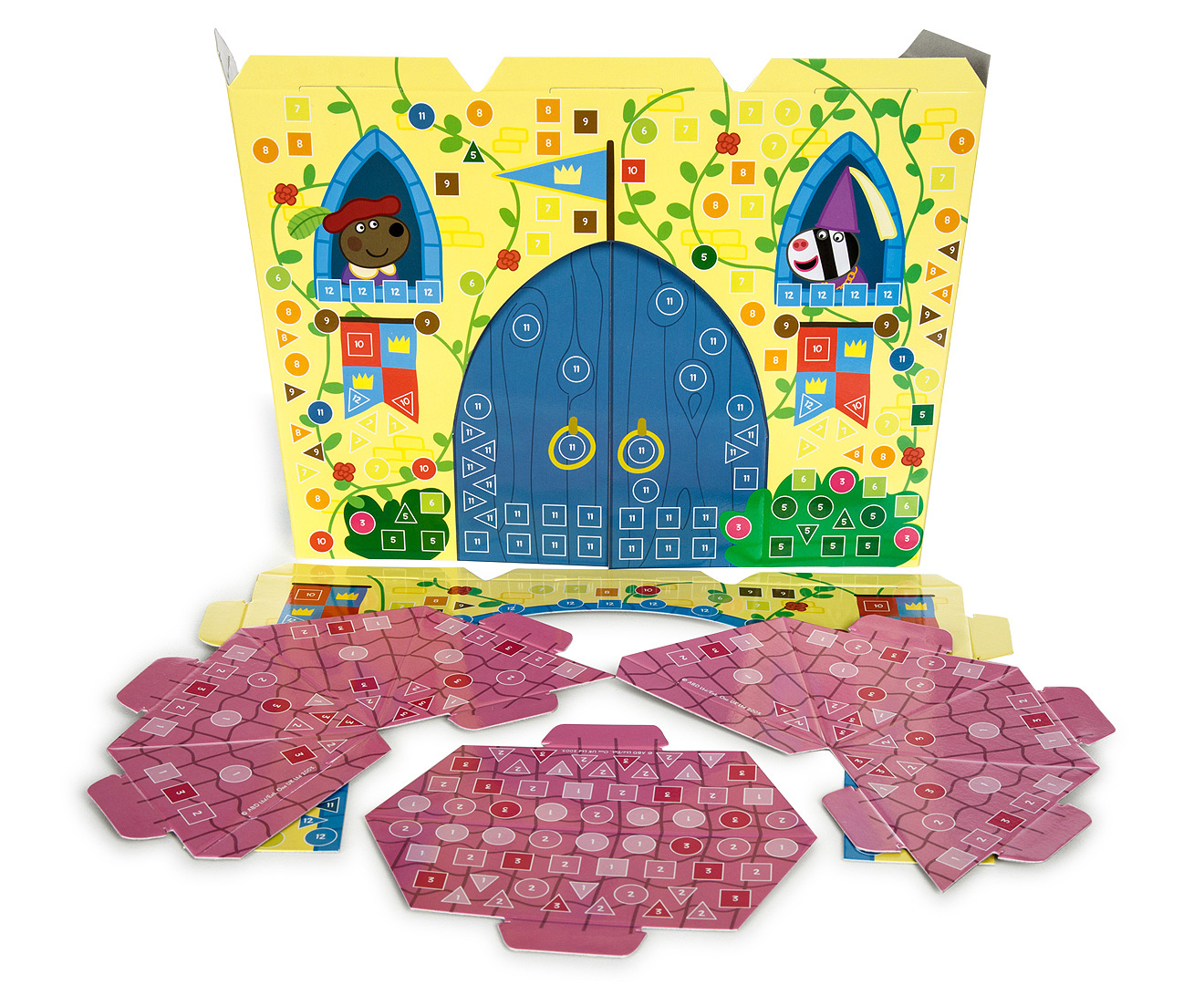 hours stationery warehouse CatchOfTheDay.com.au Numbers Castle Pig  Peppa Mosaic by