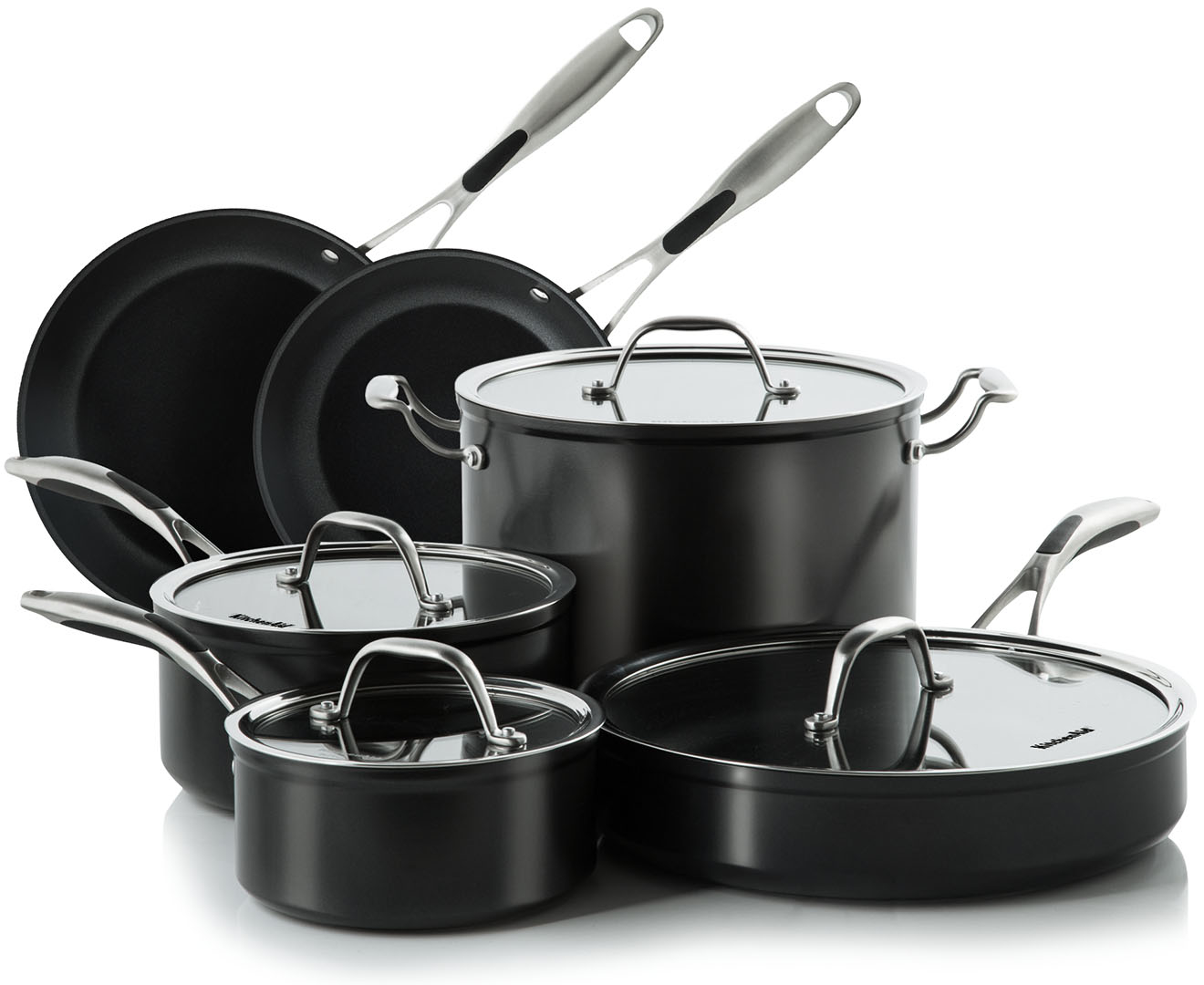 Au Kitchenaid Hard Anodized Non Stick 10 Piece