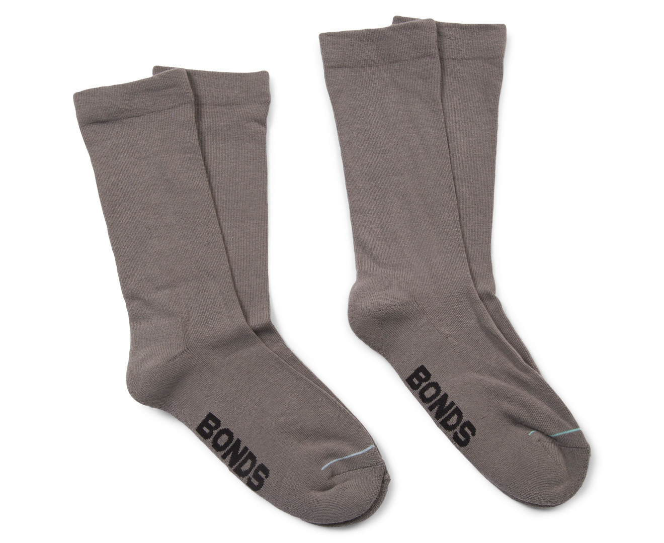 Bonds Kids' Very Comfy Crew Socks 2-Pack - Grey