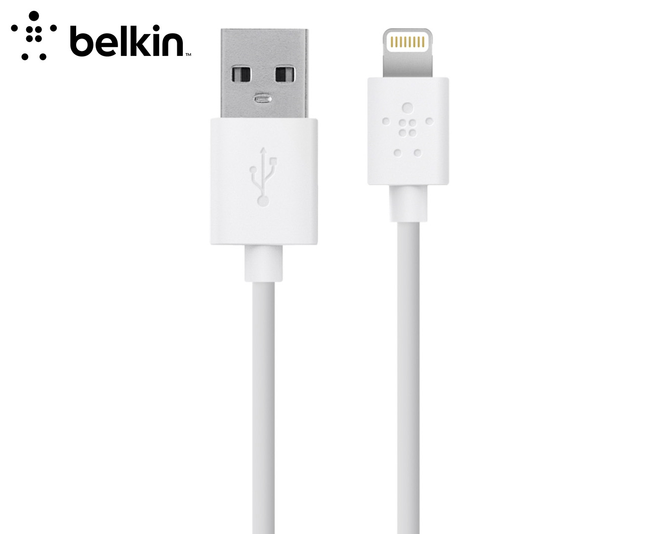 Belkin Mixit Lightning to USB ChargeSync Cable - White