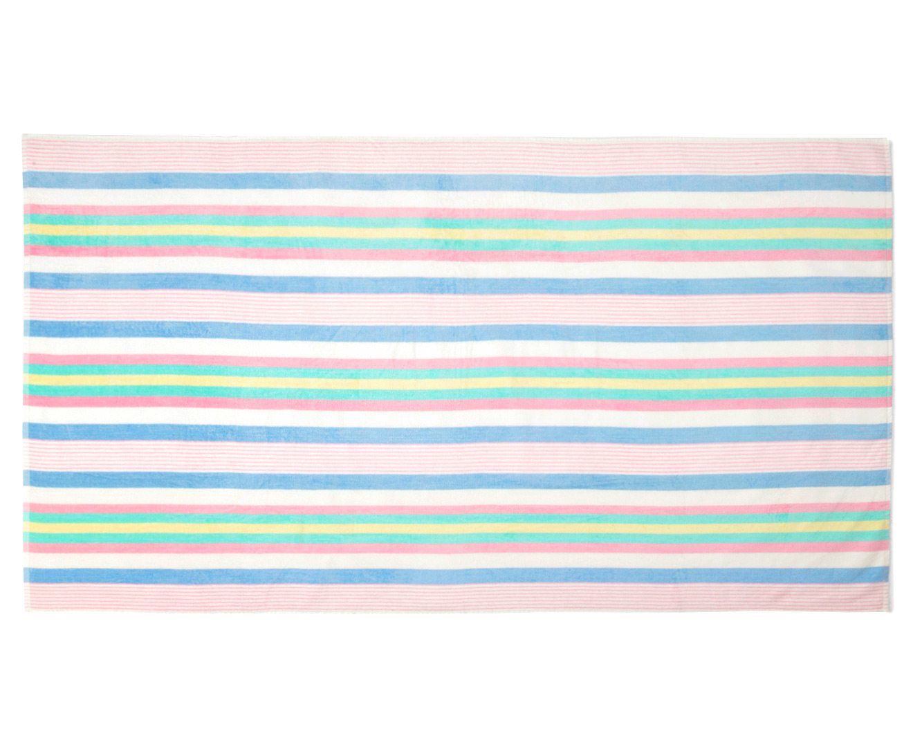Stripe Bunch 100x180cm Beach Towel - Multi