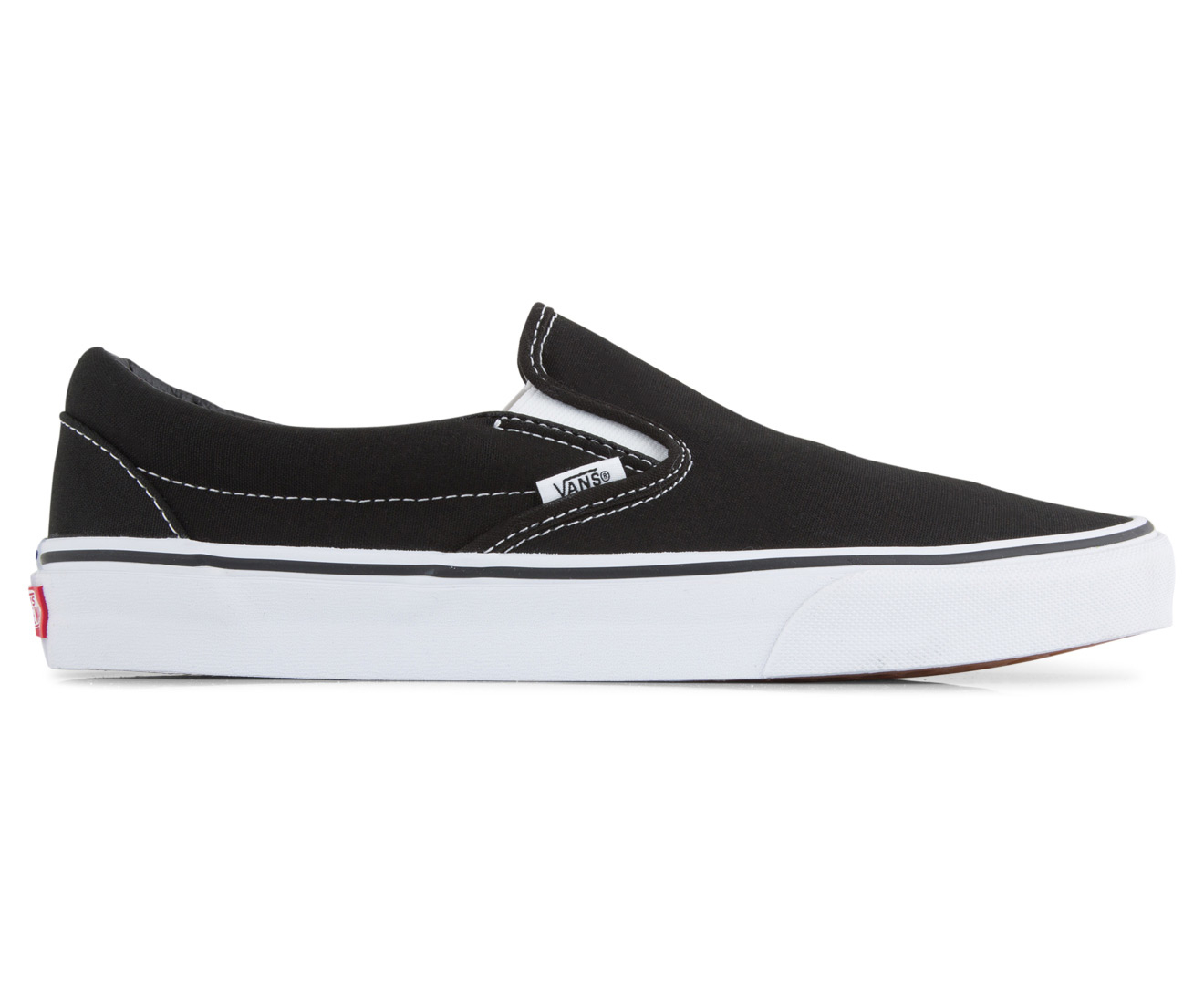 Vans Men's Classic Slip-On Shoe - Black/White