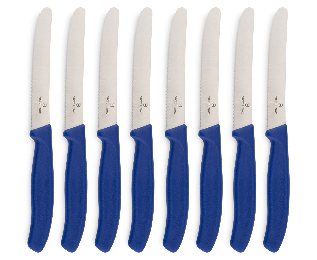 Victorinox Swiss Classic 8Pc Steak Knife Set - Blue