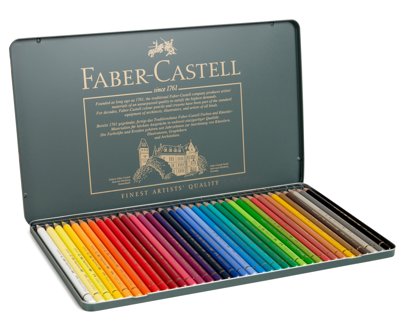 Faber-Castell Polychromos Colour Pencils 36-Pack