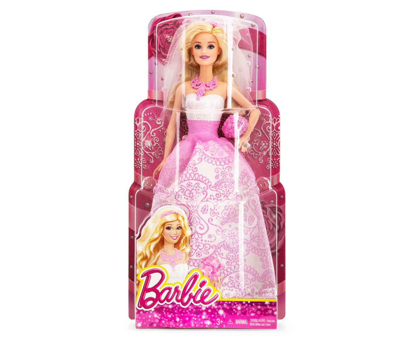 Barbie Fairytale Bride Doll - Pink